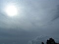 altostratus met zon. Bron: Wikipedia