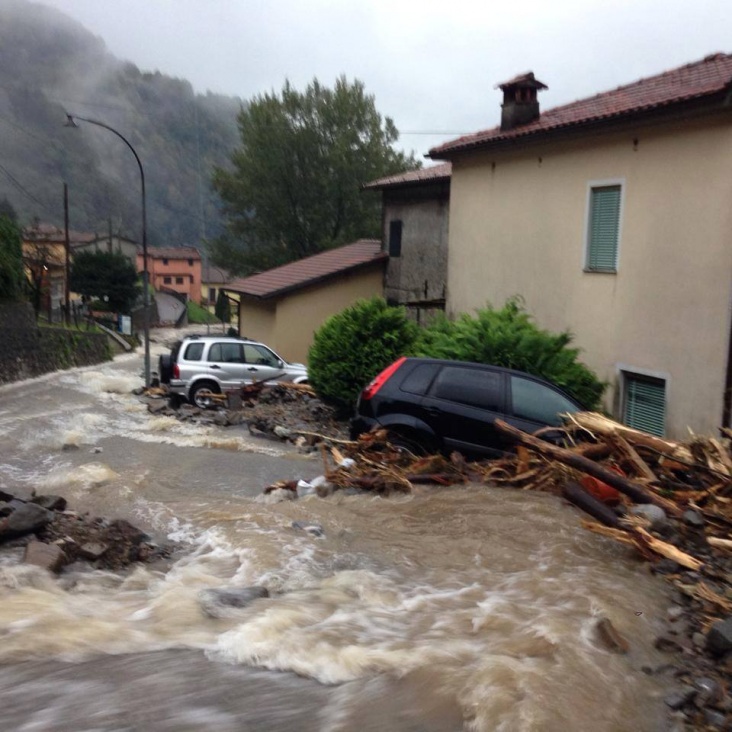 Extreem weer Italie 20 t/m 22 oktober 2013 Extreem weer Italie 20 t/m 22 oktober 2013