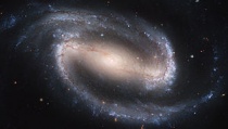 NGC 1300, een balkspiraalstelsel van het type SBbc. Bron: Wikipedia