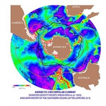 De westenwinddrift is de sterkste zeestroming ter wereld en verbindt de Indische, Atlantische en de Grote Oceaan.Bron: Wikipedia