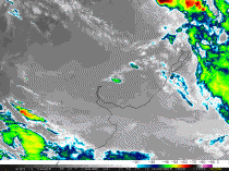 Mesocale Convective Complex in South America November 19th, 2009. bron:http://cimss.ssec.wisc.edu/ (klik op de afbeelding om de ontwikkeling van de MCC te zien)