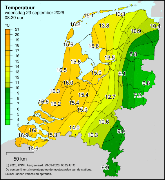 Weerkaart