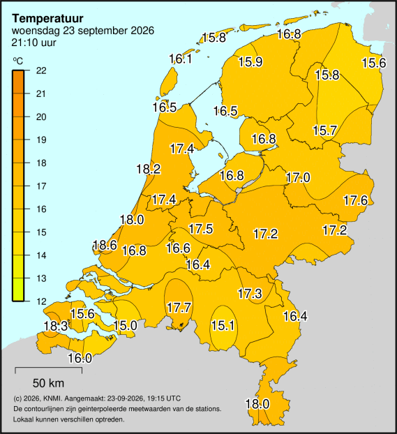Weerkaart