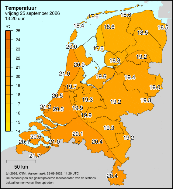 Weerkaart
