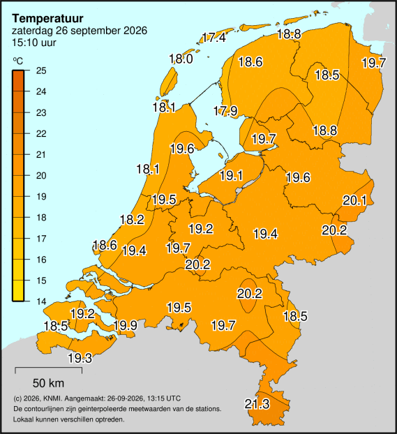Weerkaart