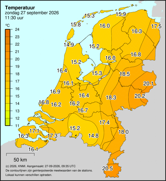 Weerkaart