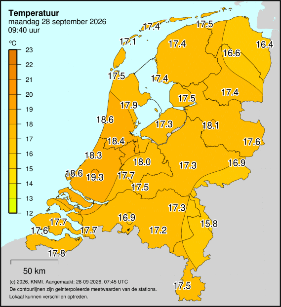 Weerkaart