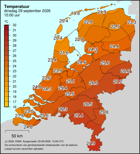 Weerkaart