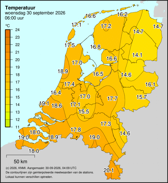 Weerkaart