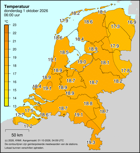 Weerkaart