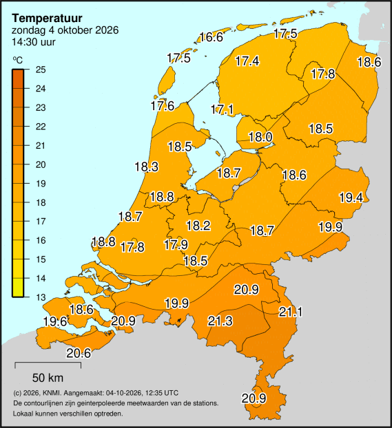 Weerkaart