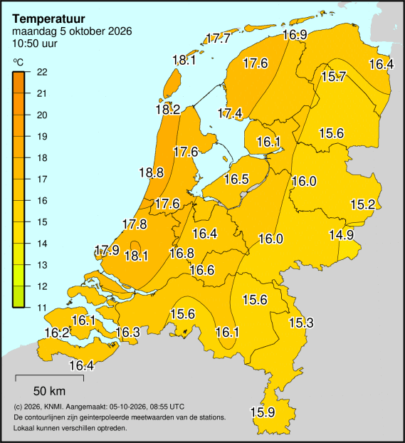 Weerkaart
