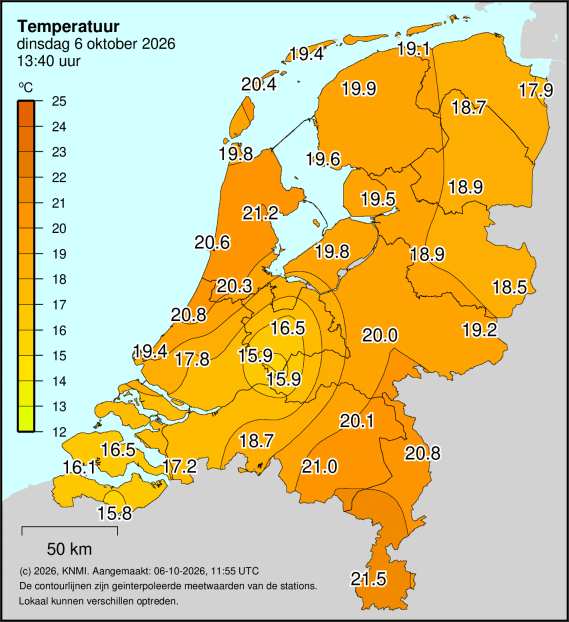 Weerkaart