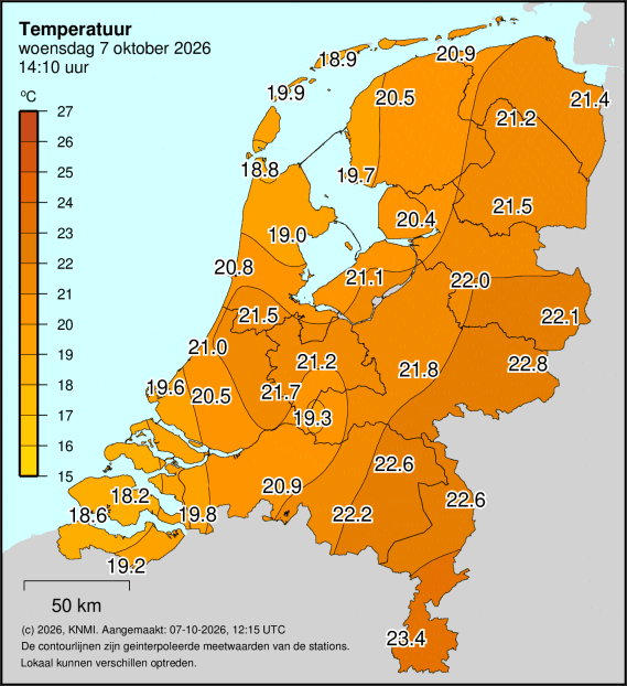 Weerkaart