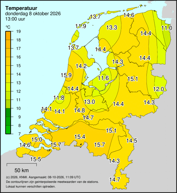 Weerkaart