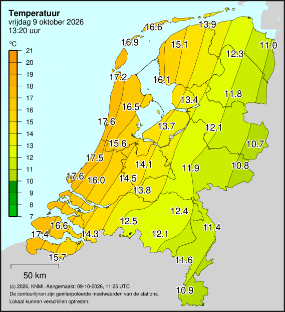 Weerkaart