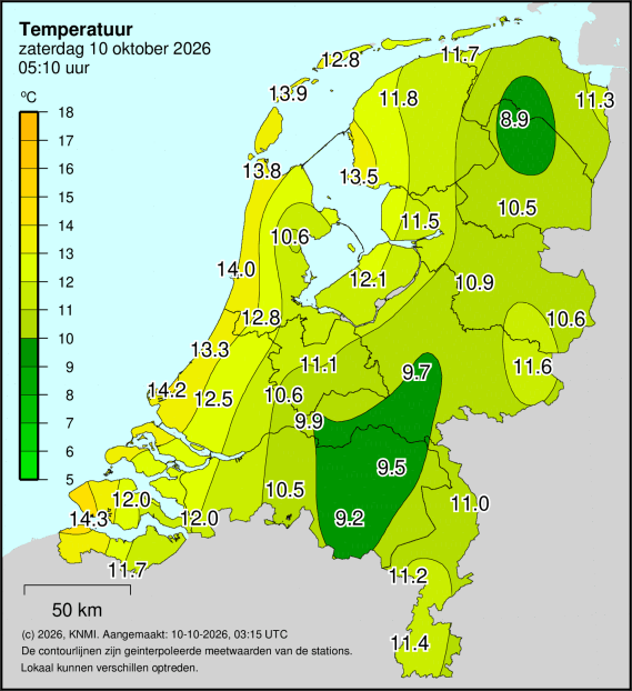 Weerkaart