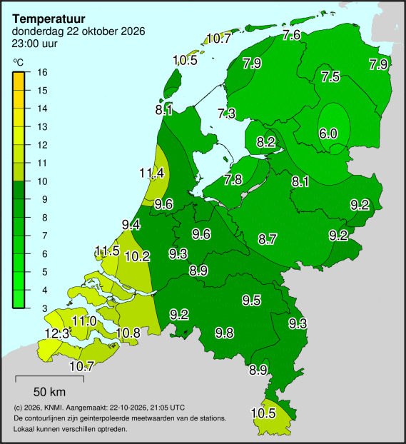 Weerkaart