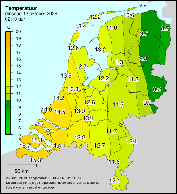Weerkaart