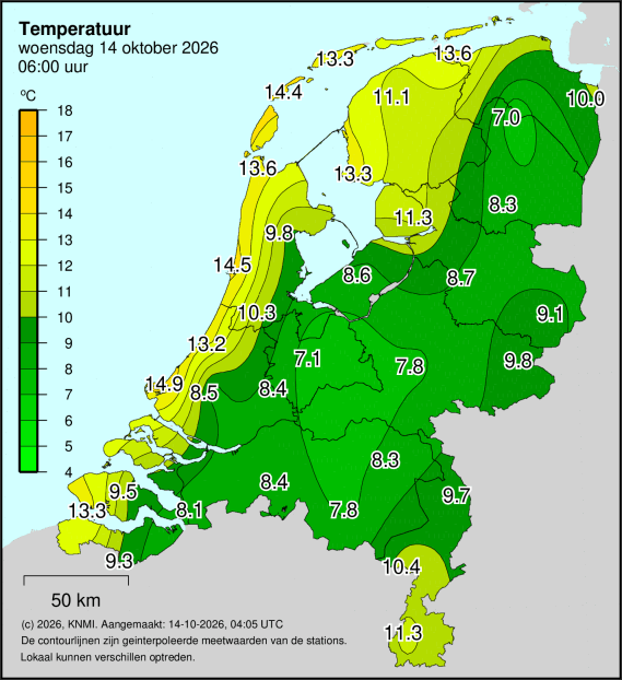Weerkaart