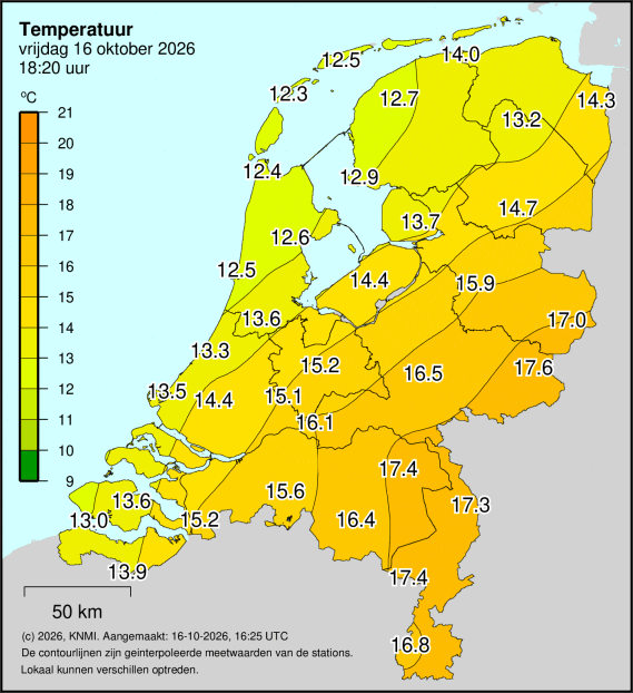 Weerkaart