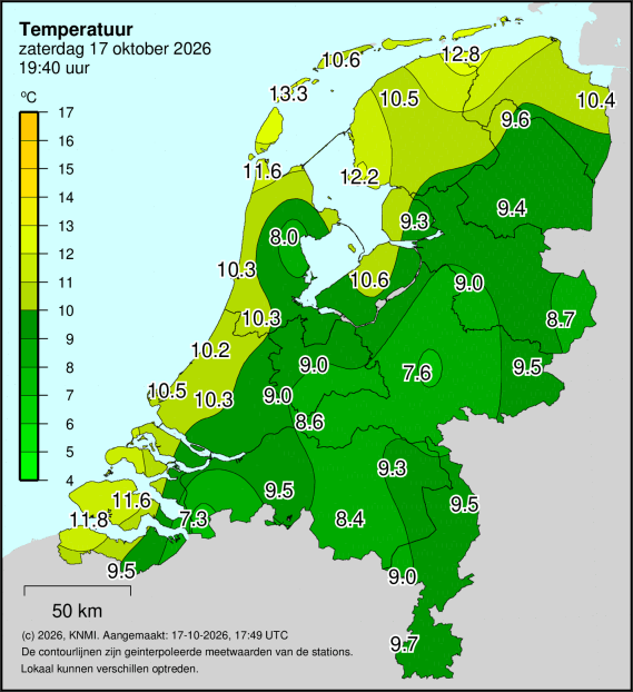 Weerkaart