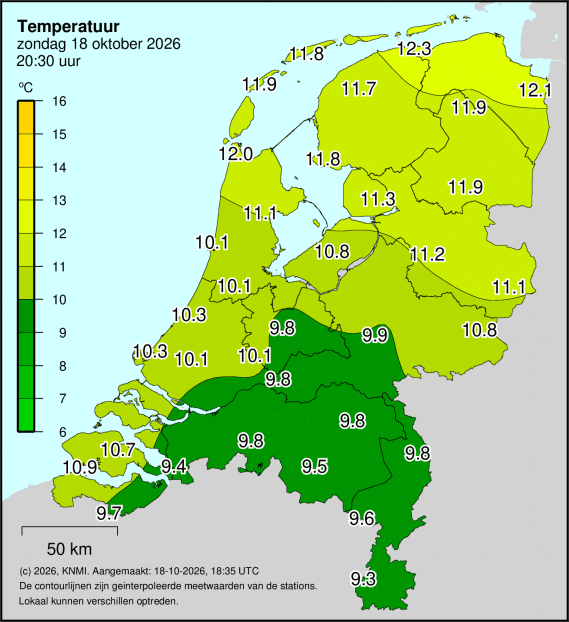 Weerkaart
