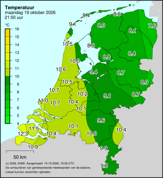 Weerkaart