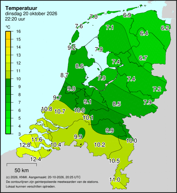 Weerkaart