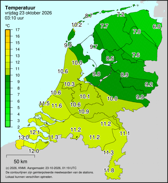 Weerkaart