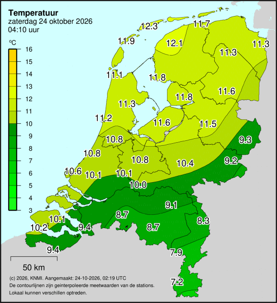 Weerkaart