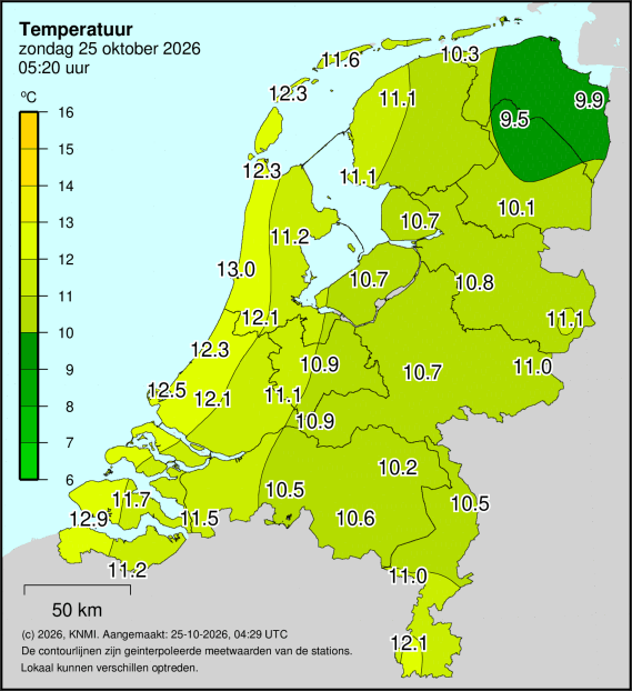Weerkaart