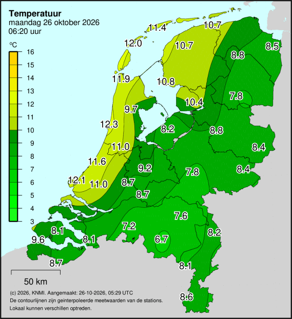 Weerkaart