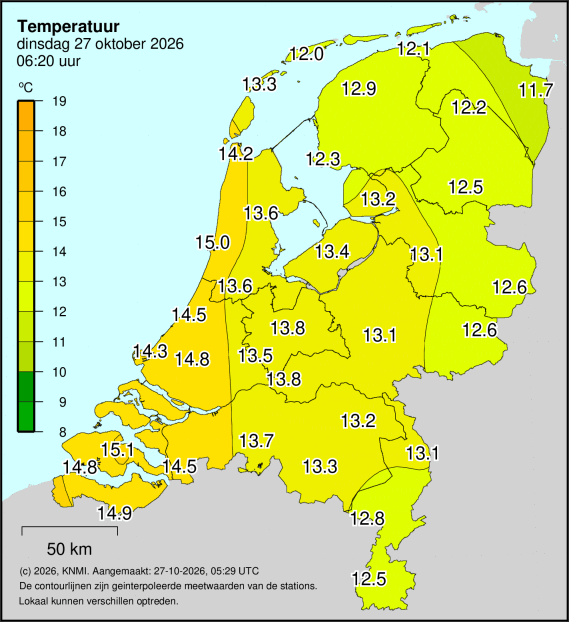 Weerkaart