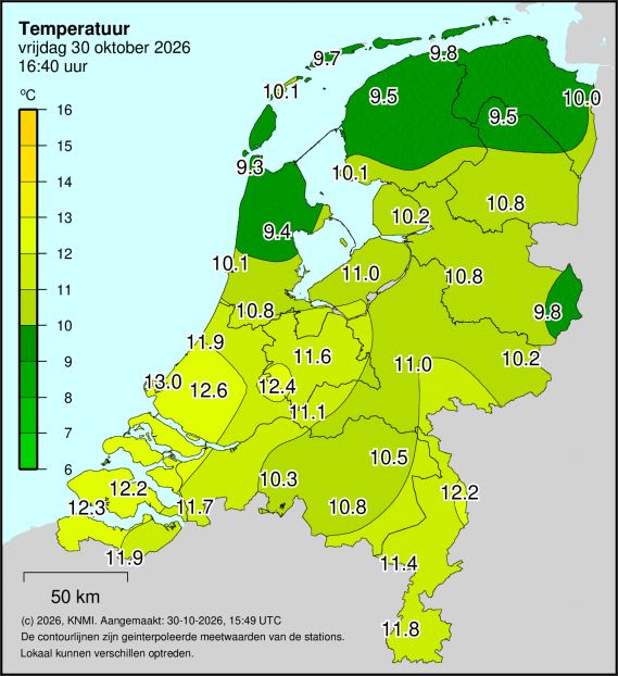Weerkaart
