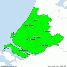 Waarschuwingen Zuid-Holland
