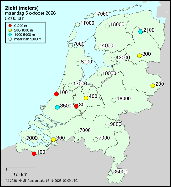 Weerkaart