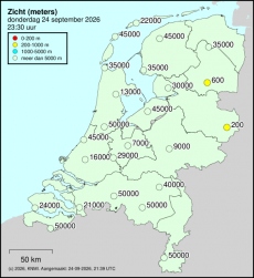 KNMI Zicht